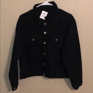Brandy Melville Black Jean Jacket